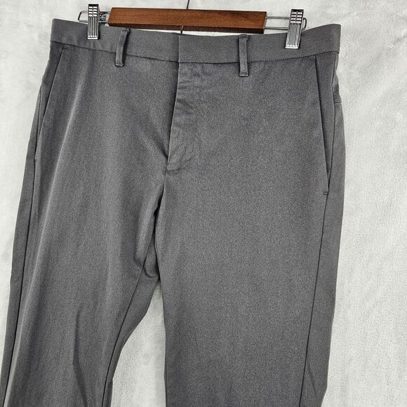 Ministry of supply Mens 32x28 slim Chino Dress‎ pants gray Polyester - Picture 2 of 8